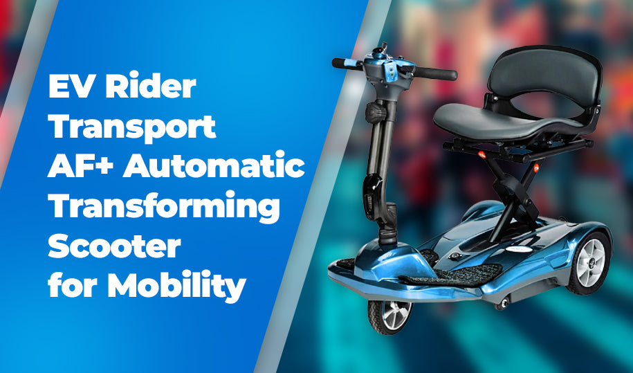 Introducing the EV Rider TeQno Auto Folding Electric Scooter