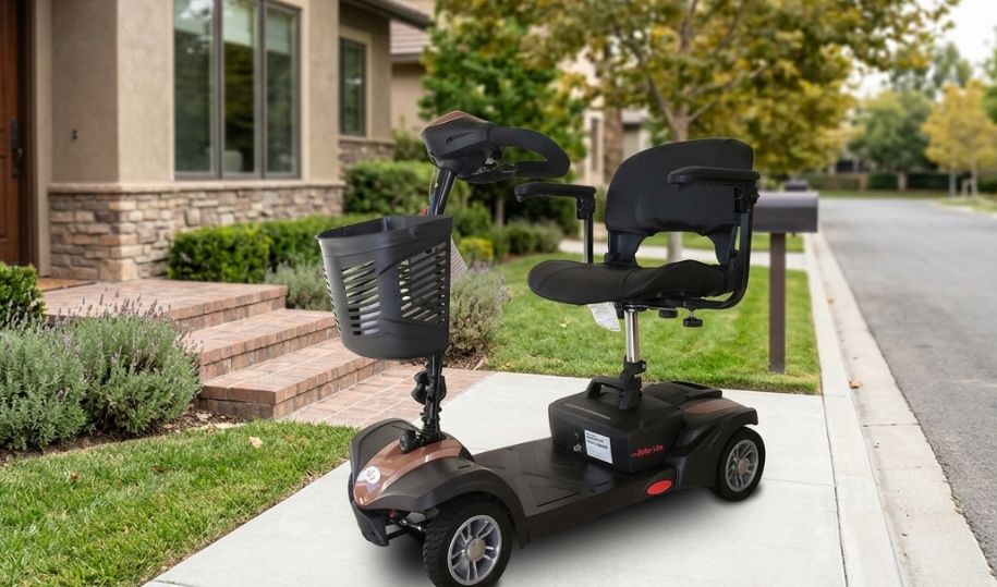 EV Rider Transport AF+ Automatic Folding Scooter for Mobility
