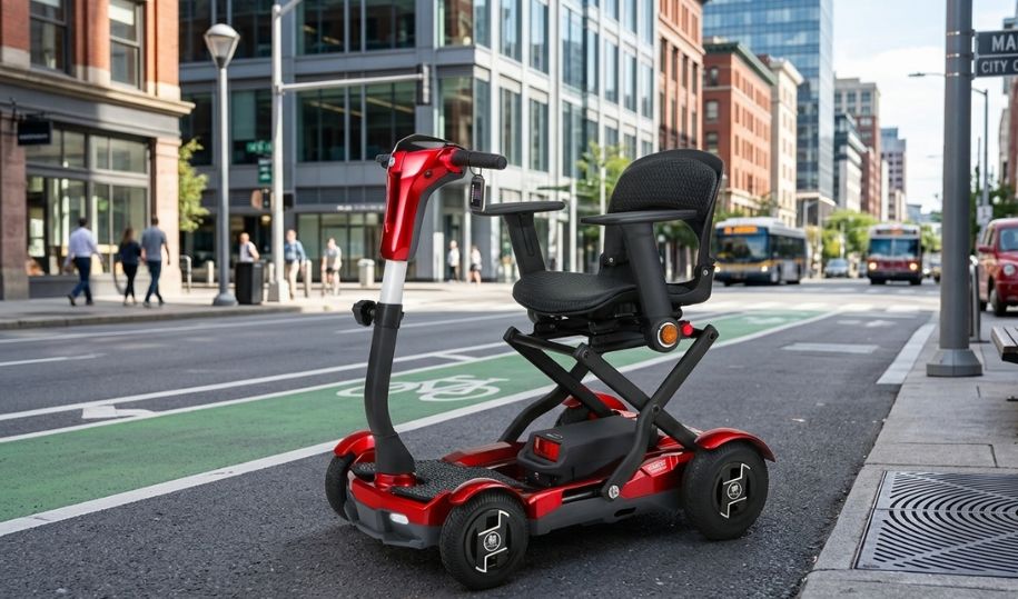 Introducing the EV Rider TeQno Auto Folding Electric Scooter