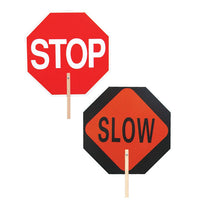 MayDay Hand Help Stop/Slow Sign - 2 Sided (Pack of 2)