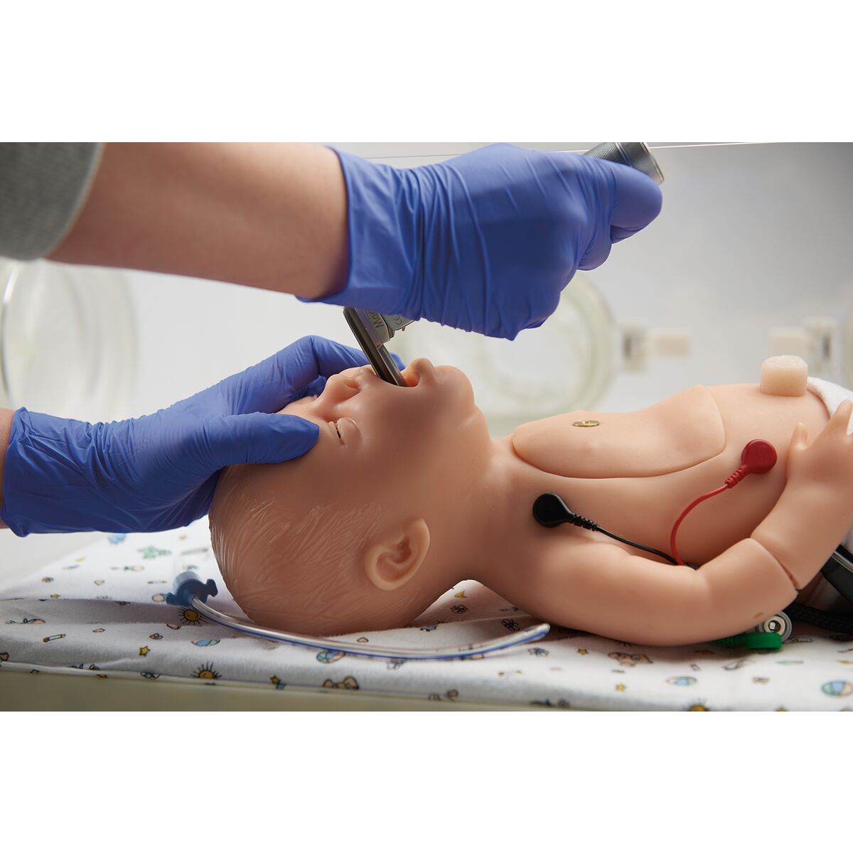 Heartsmart C.H.A.R.L.I.E. Neonatal Resuscitation Simulator with Interactive ECG Simulator