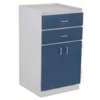 Medcare 2 Drawers, 2 Doors Free-Standing Supply Cabinet