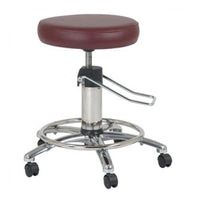 Medcare 22" - 28" Hydraulic Seat Height Adjustment Surgeons Stool