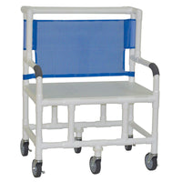 ConvaQuip 130-5HD-F Bariatric Shower Chair with Flat Seat