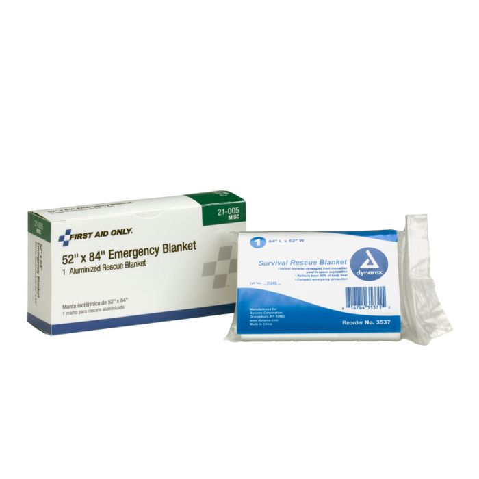 First Aid Only Aluminized Rescue Blanket