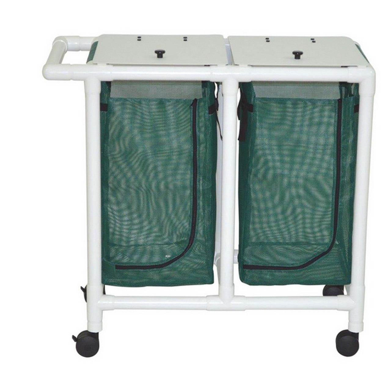 MJM Space-Saving Double Hamper, 14.46 Gal Capacity per Bag