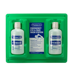 First Aid Only 32 oz Emergency Eyewash, Double Bottle Station