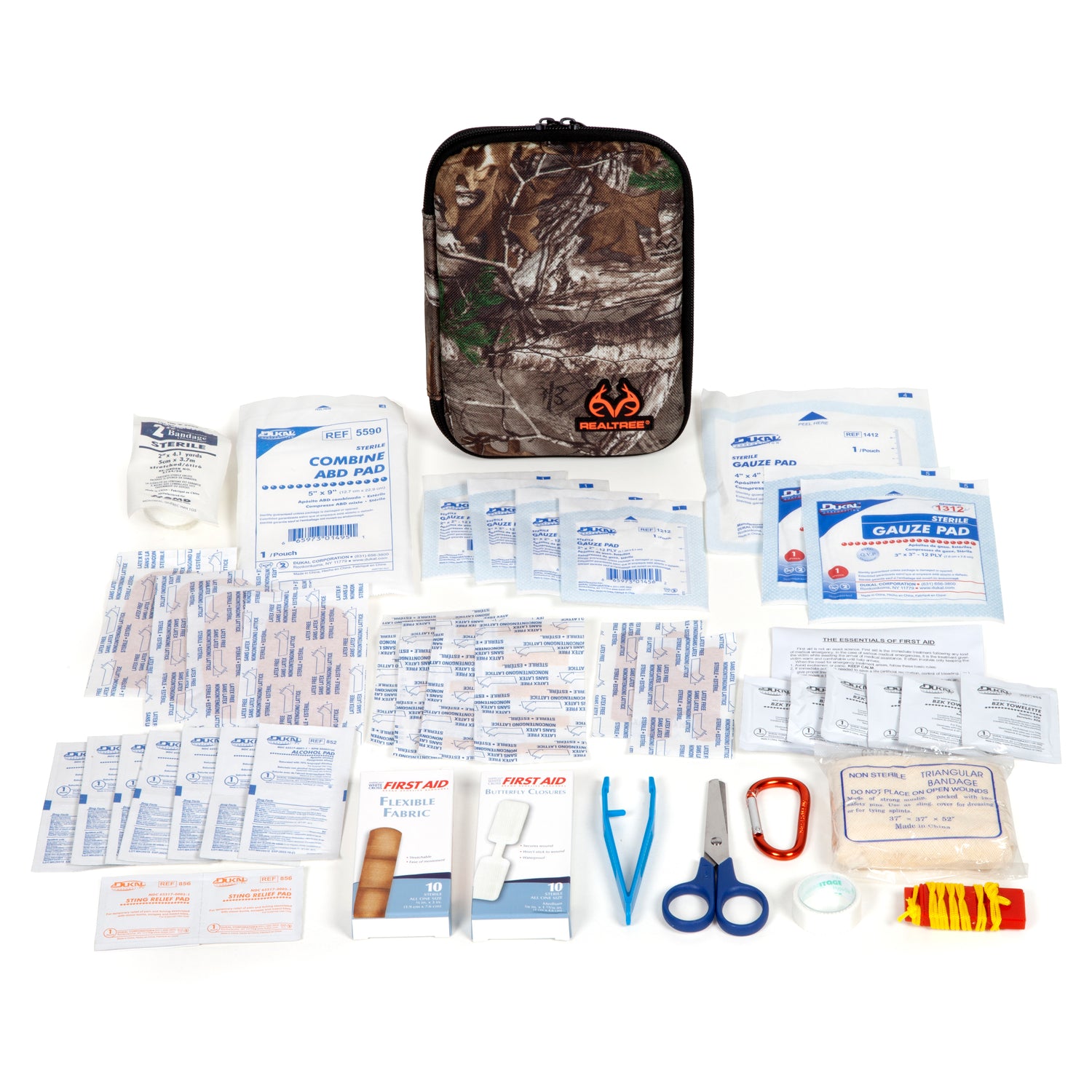 Lifeline 85-Piece Realtree Large Hard-Shell Foam First Aid Kit