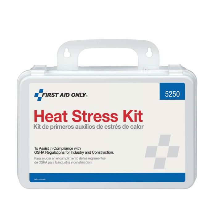 First Aid Only Plastic Case Heat Stress Kit