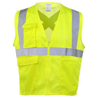 J. J. Keller® SAFEGEAR® Safety Vest Type R Class 2 - Zipper Closure