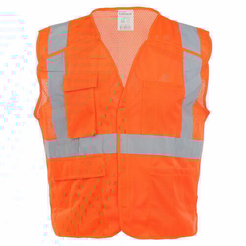 J. J. Keller SAFEGEAR Safety Vest Type R Class 2 - Hook & Loop 5