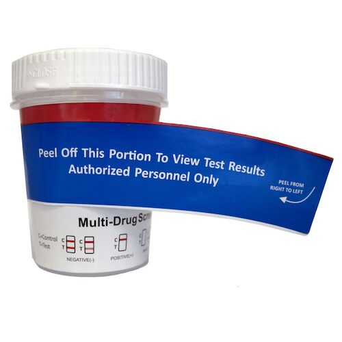 J. J. Keller Multi-Drug Screen Cup - 12 Panel w/ Adulterants