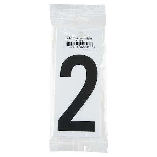 J. J. Keller 3.5" Vinyl Number Packs