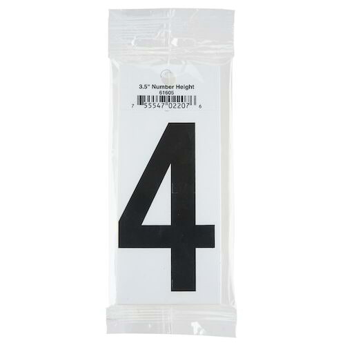 J. J. Keller 3.5" Vinyl Number Packs