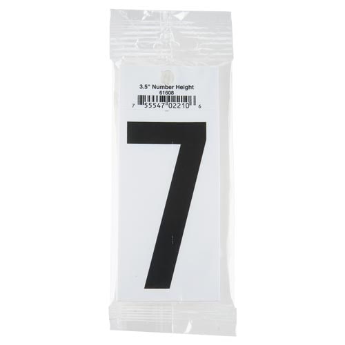 J. J. Keller 3.5" Vinyl Number Packs