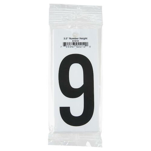 J. J. Keller 3.5" Vinyl Number Packs
