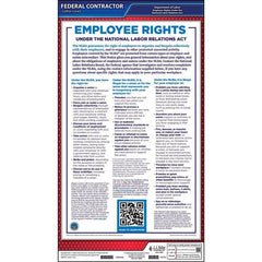 J. J. Keller Notification of Employee Rights Federal Contract Posters - English