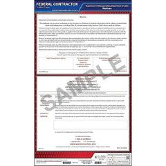 J. J. Keller Federal-Aid Highway Project Poster - English