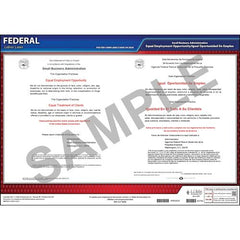J. J. Keller Small Business Administration Equal Employment Opportunity Poster