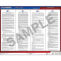 J. J. Keller California / Cosmetology Worker Rights Poster - Laminated
