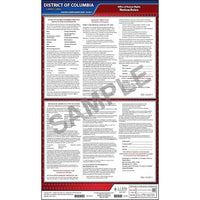 J. J. Keller District of Columbia Notice of Non-Discrimination Poster - Laminated