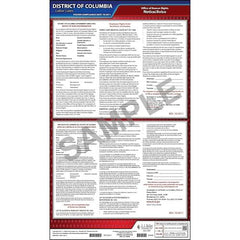 J. J. Keller District of Columbia Notice of Non-Discrimination Poster - Laminated