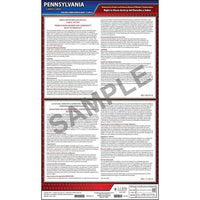 J. J. Keller Pennsylvania Right to Know Act Poster - Laminated