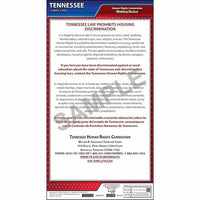 J. J. Keller Tennessee Discrimination in Housing Poster - Laminated