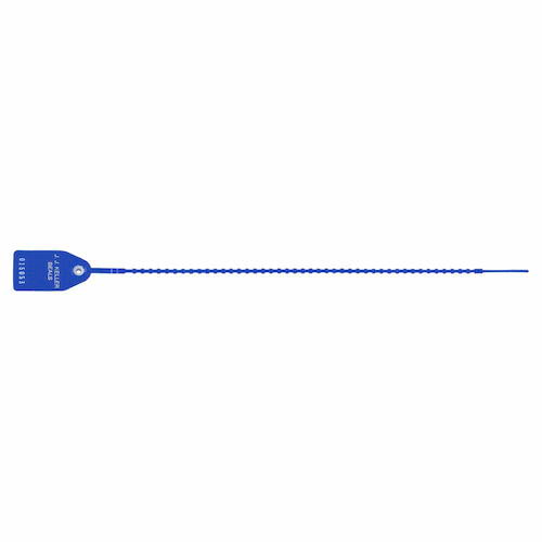 J. J. Keller Tug-Tight Plastic Seals - Stock, 15", Blue