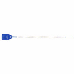 J. J. Keller Tug-Tight Plastic Seals - Stock, 15", Blue