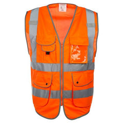 J. J. Keller SAFEGEAR Hi-Vis 9 Pocket Vest Type R Class 2
