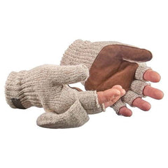J. J. Keller SAFEGEAR Fingerless Flip-Top Mittens