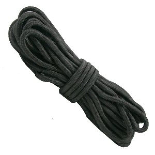 MayDay 3/8" x 50 Heavy Duty Nylon Rope Black (Pack of 3)