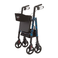 Rhythm Healthcare Regal Bariatric Aluminum 4 Wheel Rollator with Universal Height Adjustment