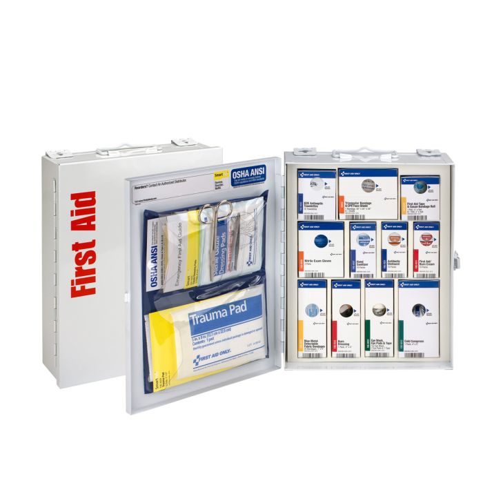 First Aid Only SmartCompliance Medium ANSI 2021 Metal Food Service Cabinet