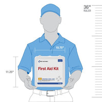 First Aid Only 50 Person ANSI 2021 Class A, 24 Unit Metal First Aid Kit