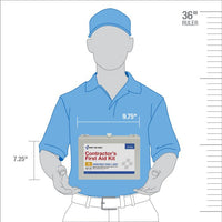 First Aid Only 25 Person ANSI 2021 Class A, Contractor Metal First Aid Kit