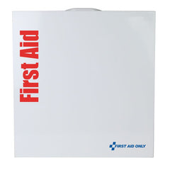 First Aid Only Large Metal SmartCompliance Food Service First Aid Cabinet, Custom Logo