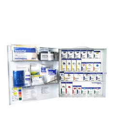 First Aid Only Large Metal SmartCompliance Food Service First Aid Cabinet, Custom Logo