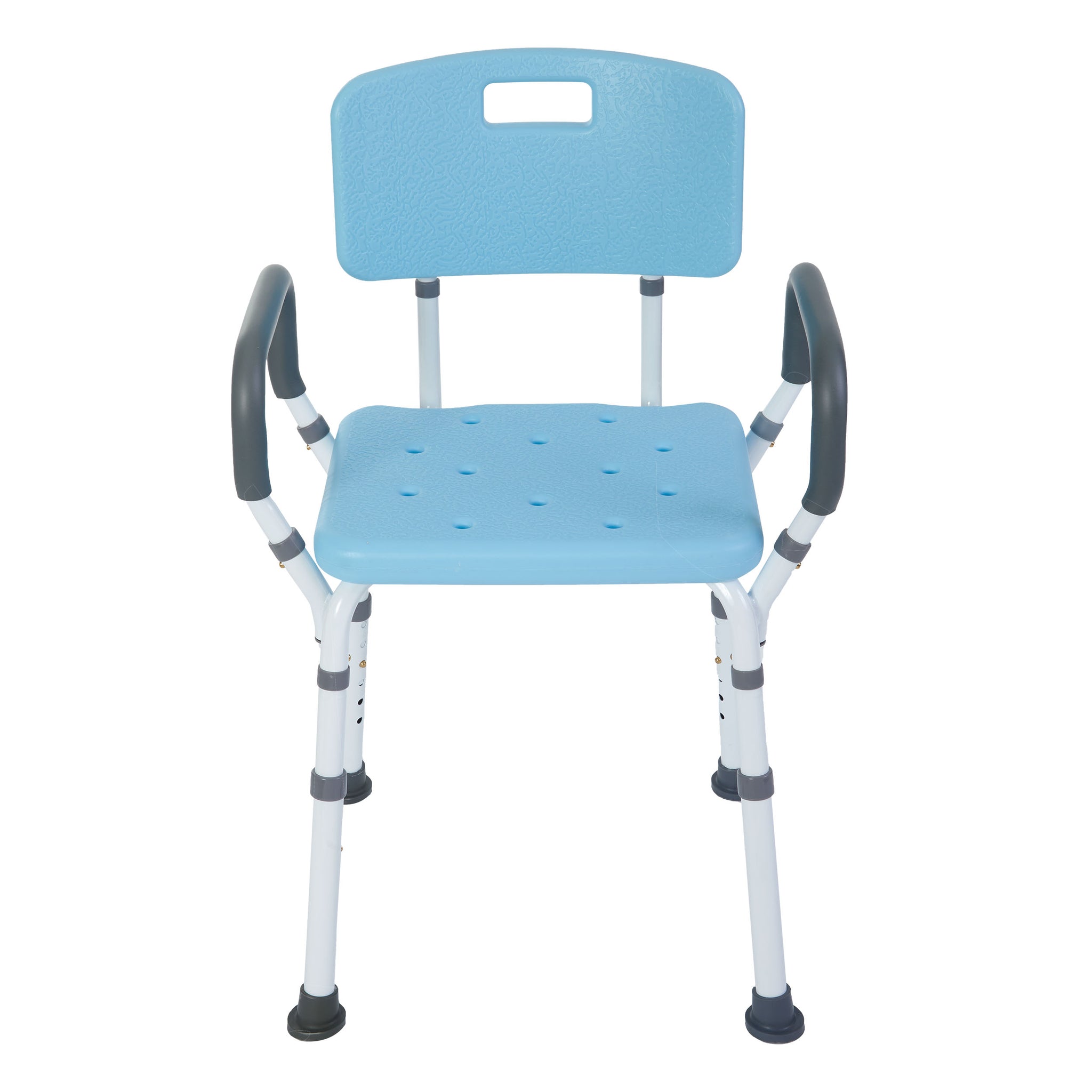 Rhythm Healthcare Premium Shower Bench/Chair with Removable Padded Arms