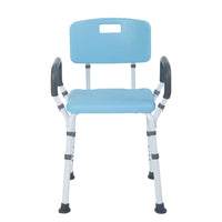 Rhythm Healthcare Premium Shower Bench/Chair with Removable Padded Arms