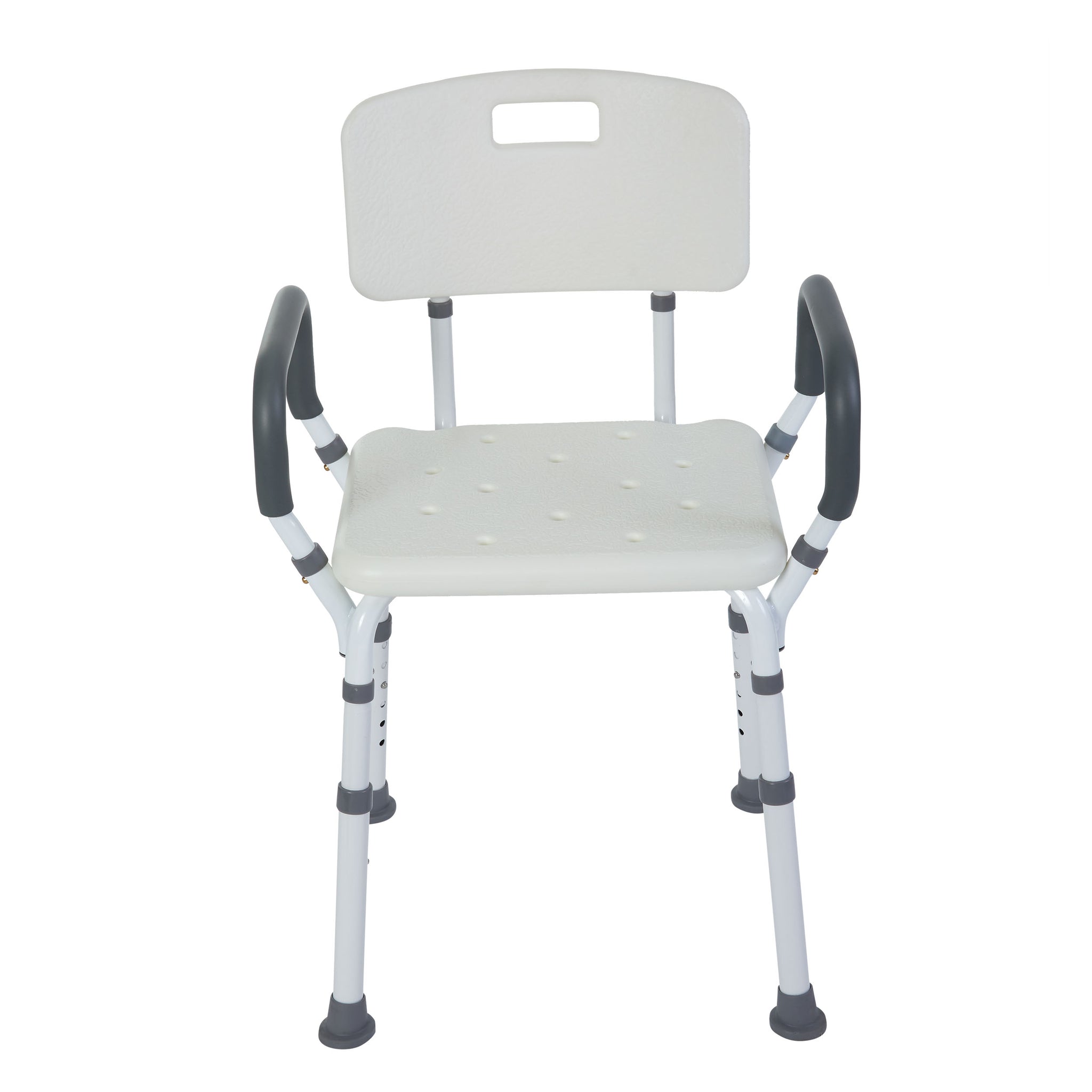 Rhythm Healthcare Premium Shower Bench/Chair with Removable Padded Arms
