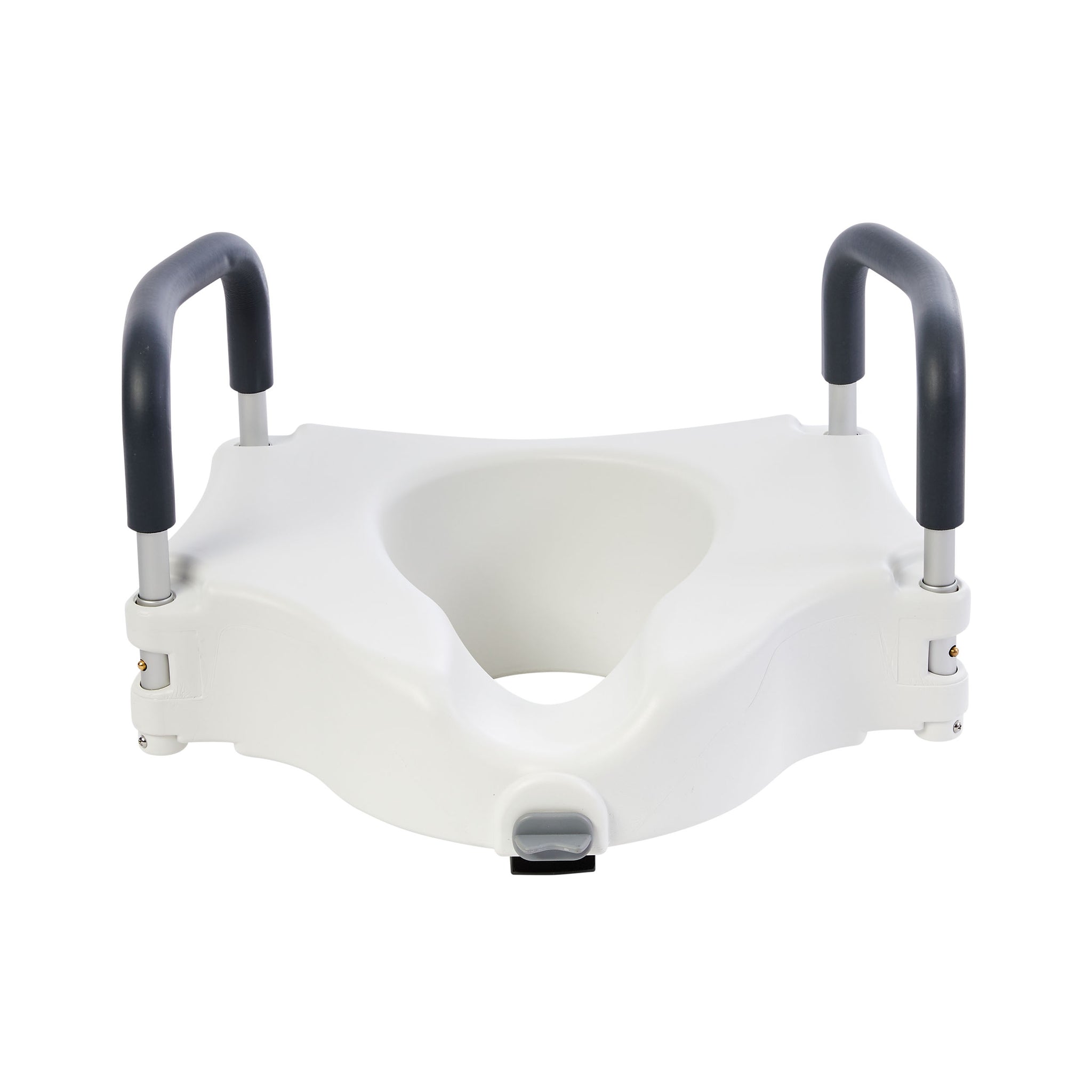 Rhythm Healthcare Locking Raised Toilet Seat with Removable Arms