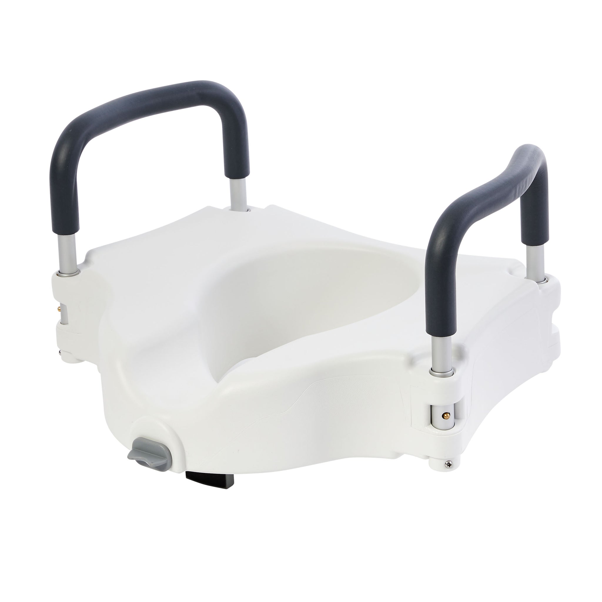 Rhythm Healthcare Locking Raised Toilet Seat with Removable Arms
