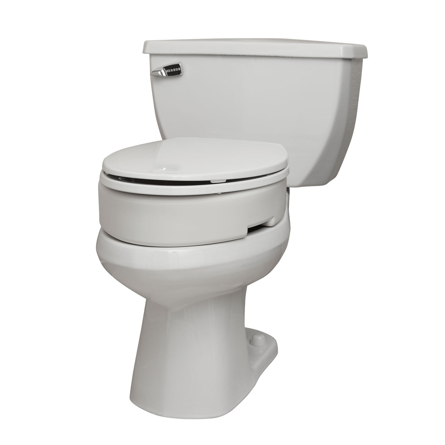 Rhythm Healthcare Bolt On Hinged Raised Toilet Seat