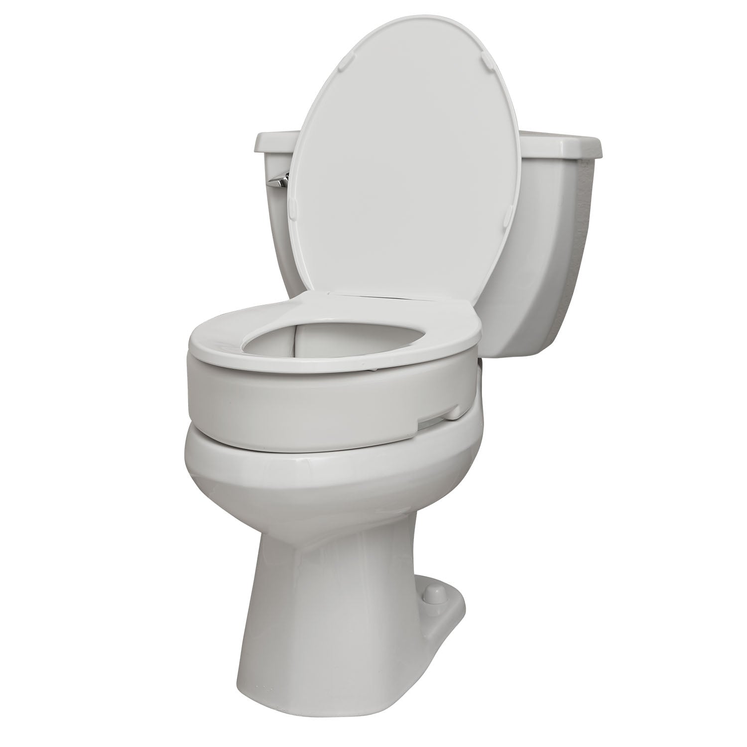 Rhythm Healthcare Bolt On Hinged Raised Toilet Seat