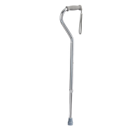 Rhythm Healthcare Aluminum Adjustable Offset Walking Cane