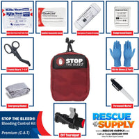 Cubix Safety STOP THE BLEED Premium with  C-A-T