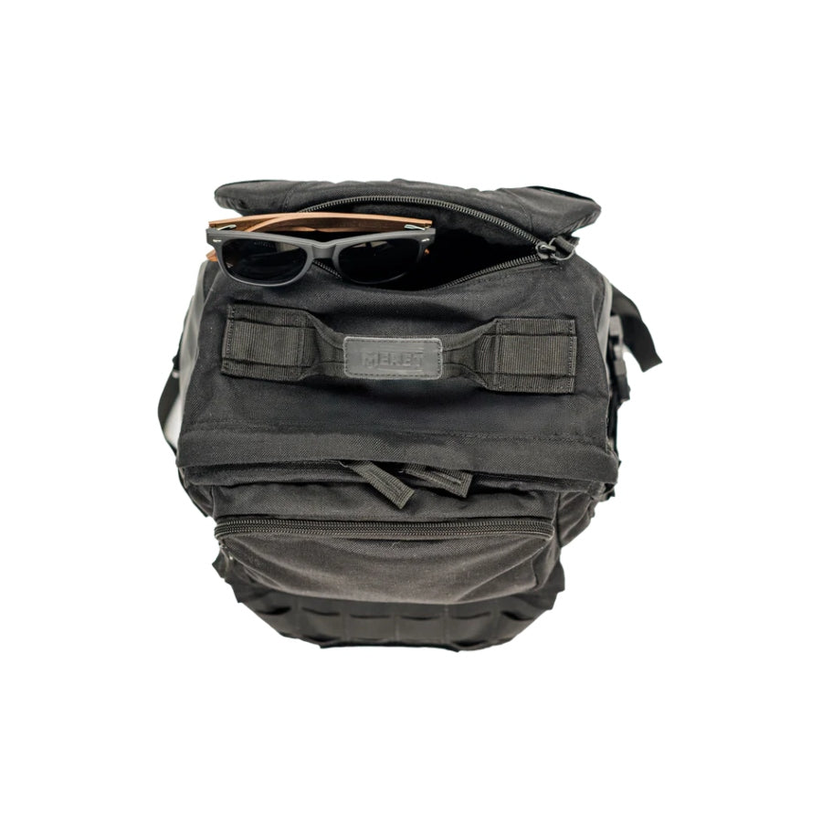 MERET Delta 37L Black Backpack