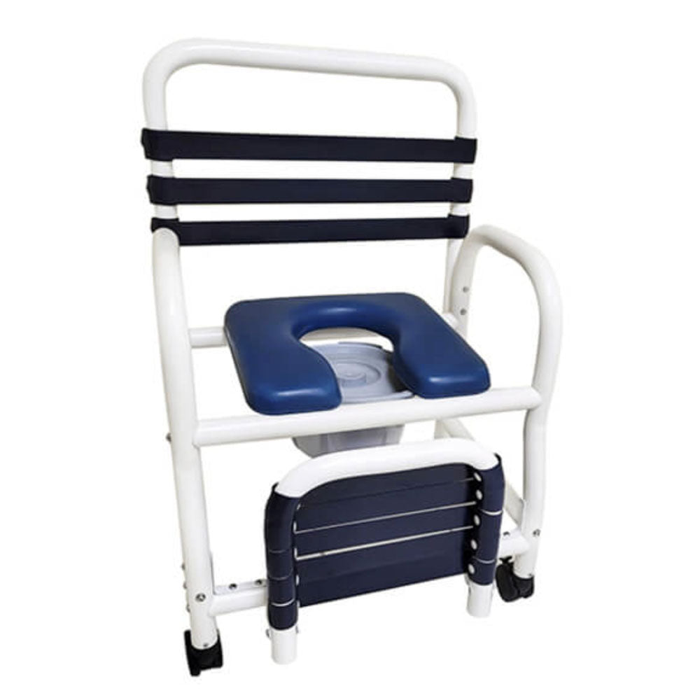 Mor-Medical Deluxe 5-in-1 Shower Chair Seamless Infection-Control, 310 Capacity